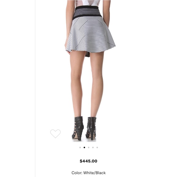 Ohne Titel Striped Structured skirt - Picture 2 of 7